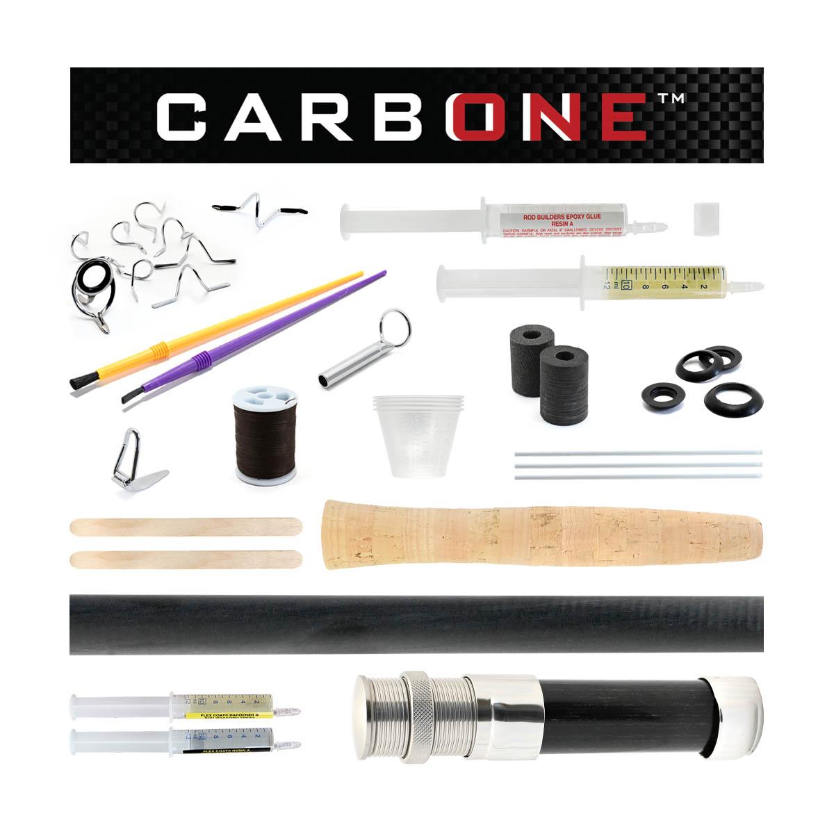 Carbon One IM10 4 Piece Fly Rod Building Kits