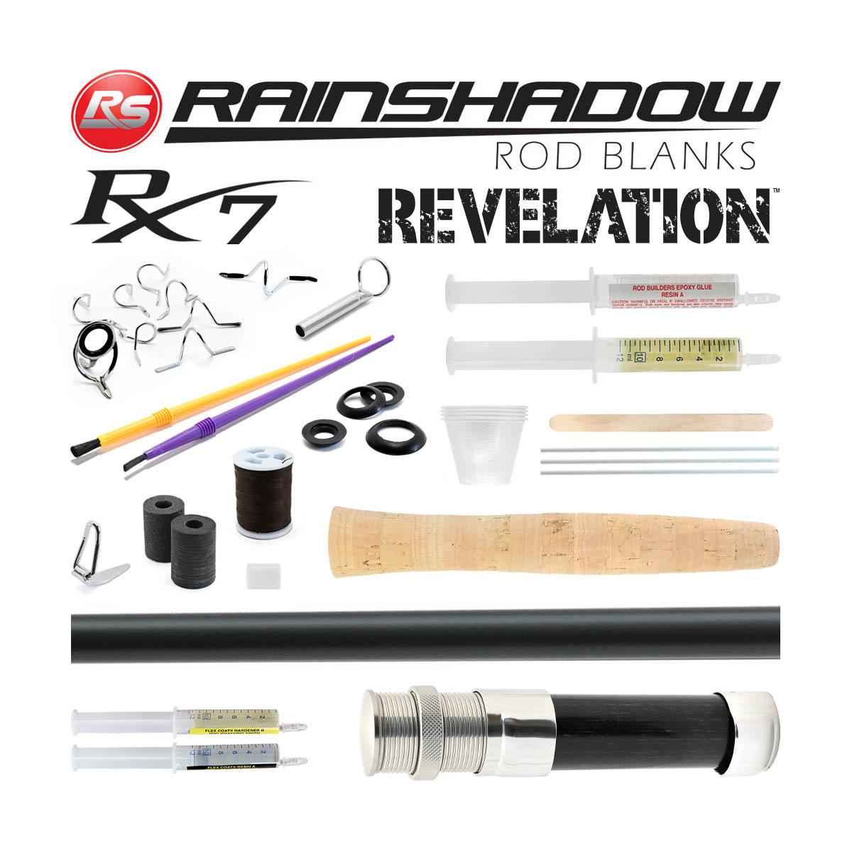 Rainshadow Revelation 2 Piece Fly Rod Building Kits