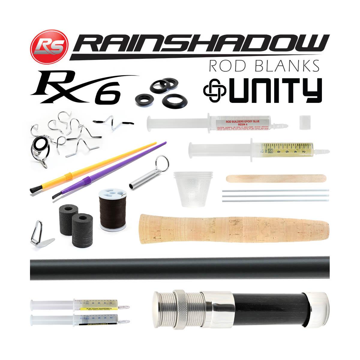 Rainshadow Unity RX6 Fly Rod Building Kits