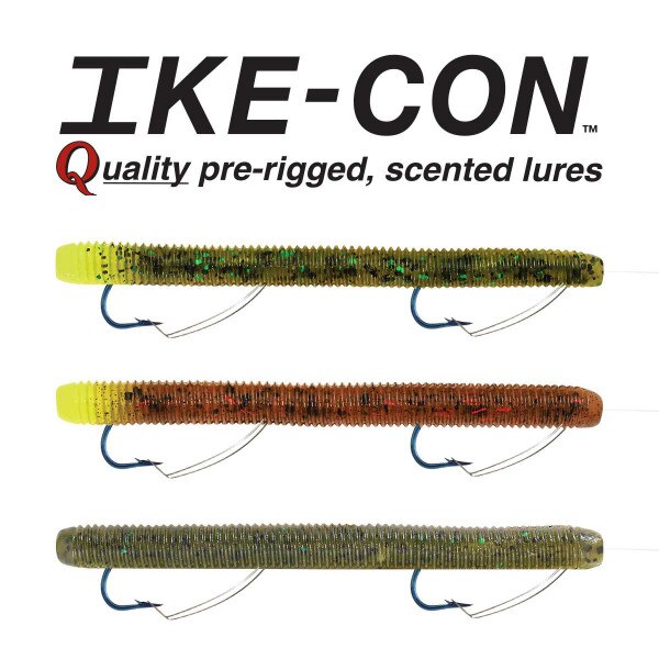 Ike-Con Do Nothing Worm Weedless 4