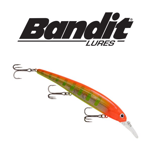 Band-It Walleye Shallow Diving Crankbait - Carrot Top Color, 4-3/4", 5/8 Oz
