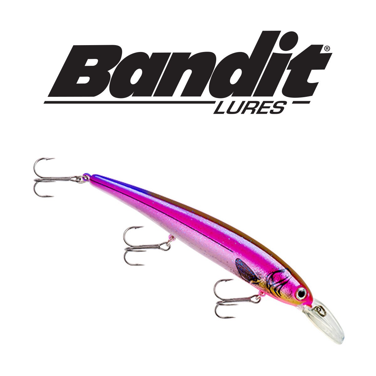 fish lures bandit dunhams 300 Series Crankbait Available in over 40 colours. Bandit - Deep Diver -