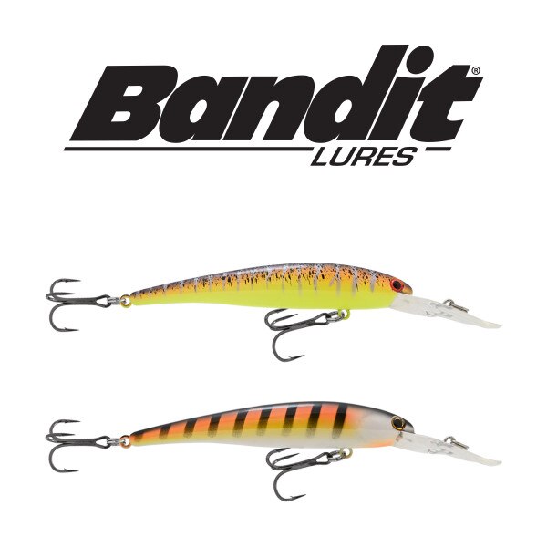 Appât de pêche Bandit B-Shad 3,5 pouces 1/3 oz leurre profondeur : 8' - 10