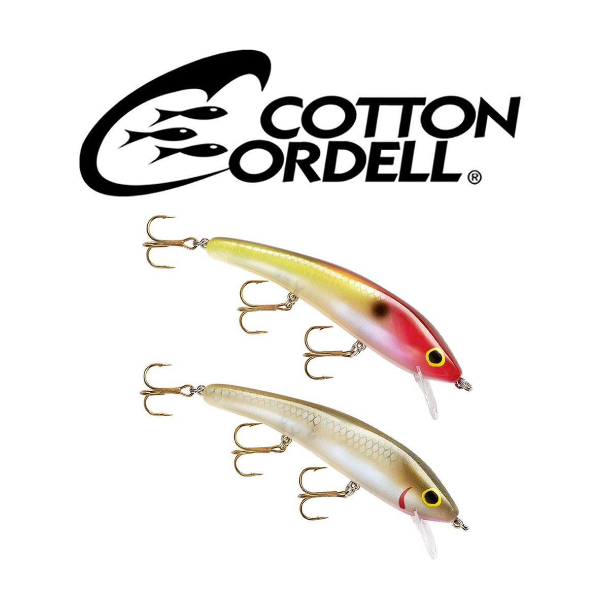 Cotton Cordell Ripplin' Red -Fin Crankbait Leurre de pêche, 11,4 cm, 0,9 g, Killer Clown, Standard