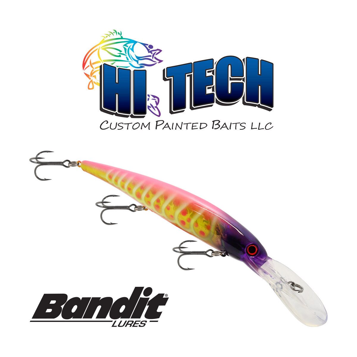 HI-TECH CUSTOM PAINTED DEEP WALLEYE BANDITS, Fishing Tackle | Jann's  Netcraft