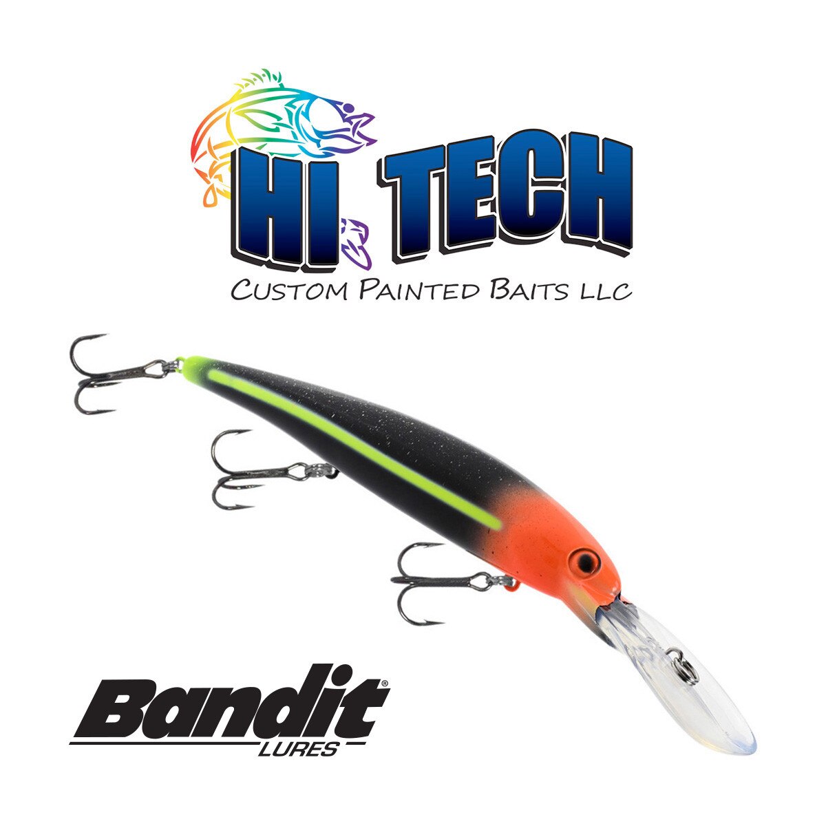 HI-TECH CUSTOM PAINTED DEEP WALLEYE BANDITS