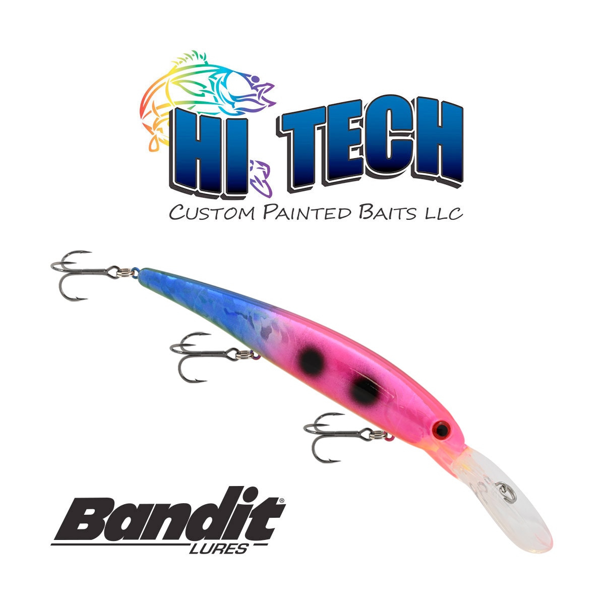 HI-TECH CUSTOM PAINTED DEEP WALLEYE BANDITS