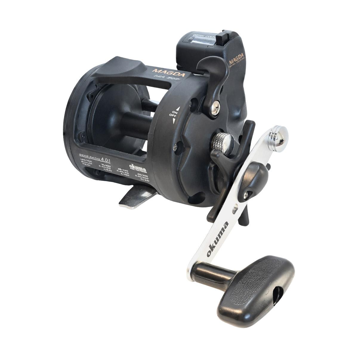okuma 20 reel Makaira Spinning The reels construction emphasizes balanced weight distribution and ergonomic handling Okuma Magda MA20D Line Counter