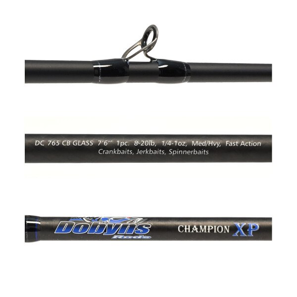Dobyns Champion Series 765CB Glass Crankbait Rod Jann's Netcraft