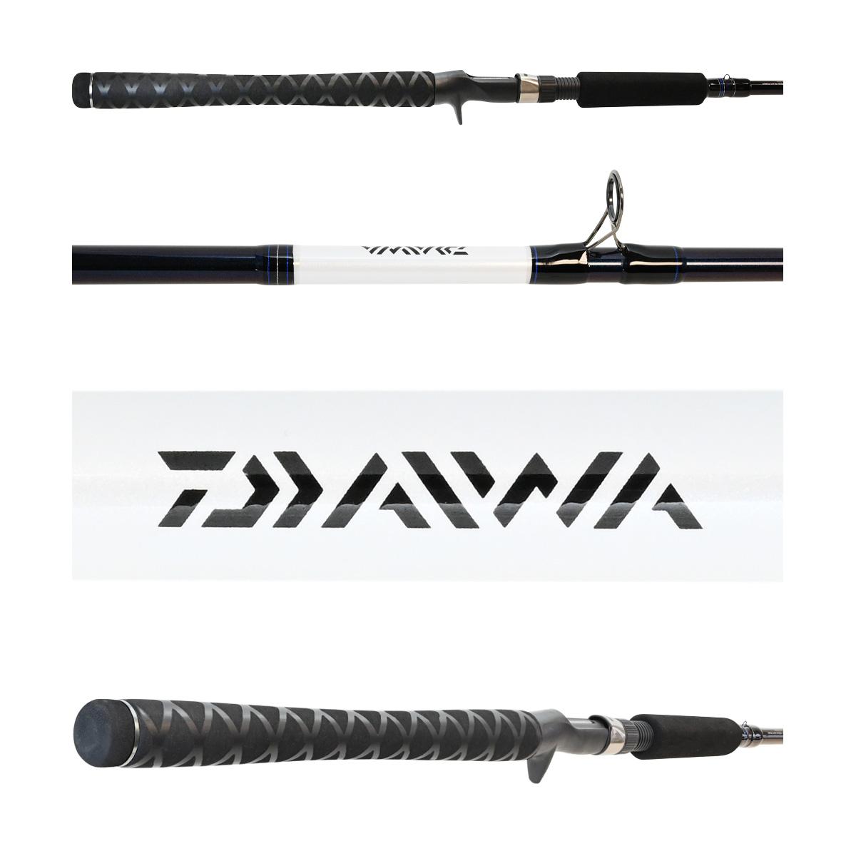 daiwa 7ft trolling fishing rods D-Blue Spinning Rod | - MH | 8 Ft - MH | 9 Ft core rods can handle the steel Daiwa Sweepfire SWD Spinning Rod
