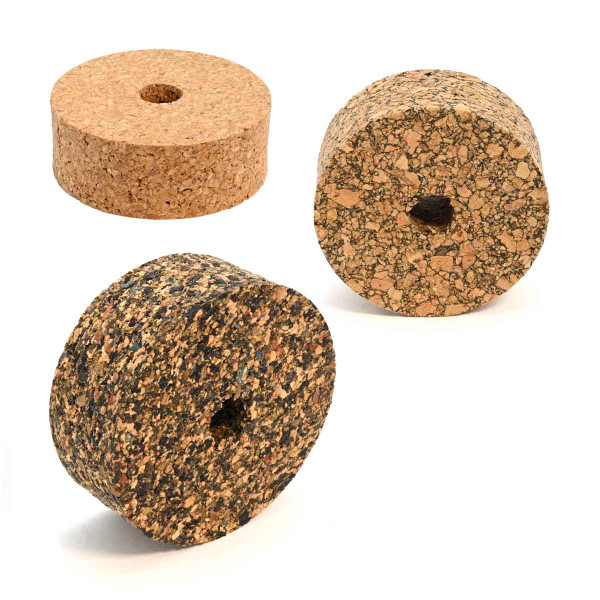 Agglomerated Cork Rings 1-1/4 X 1/2 x 1/4