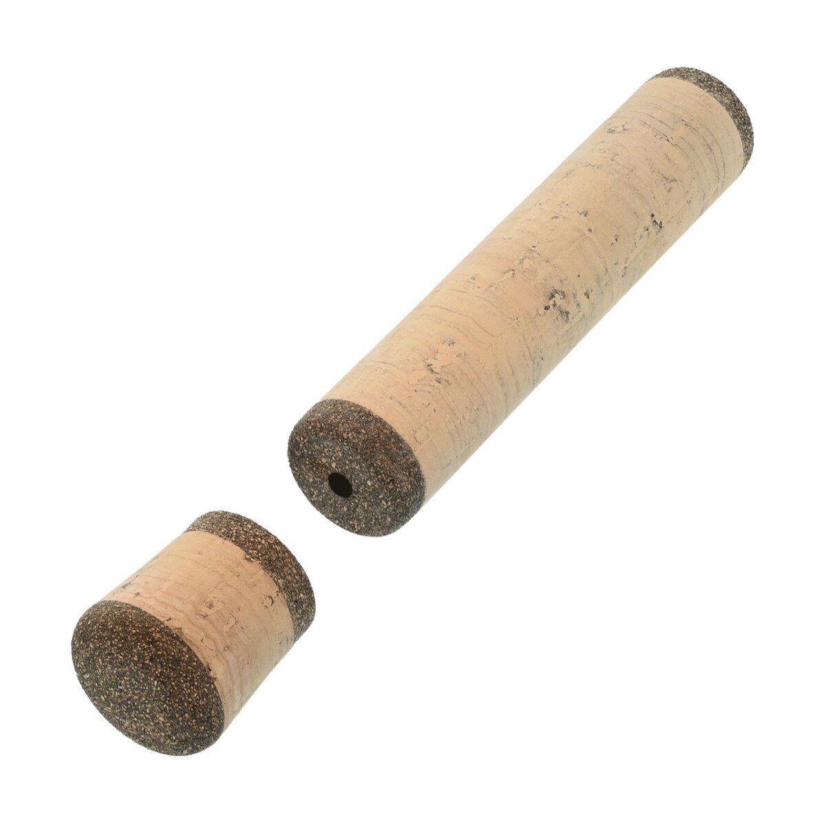 cork handle ice fishing pole Rod Building-Handle-Cork ACE Custom Rods Designed with a tenon that perfectly matches the DNPSM Split Grip Ice Rod Handle