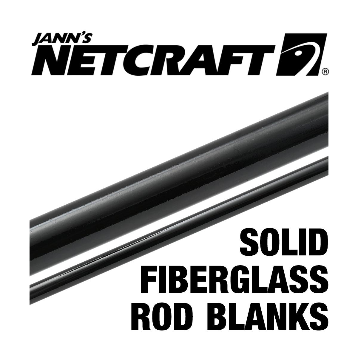 blank fiberglass fishing pole Netcraft Solid Fiberglass Fishing Rod Blank, 6', 15-25 Lb. Test