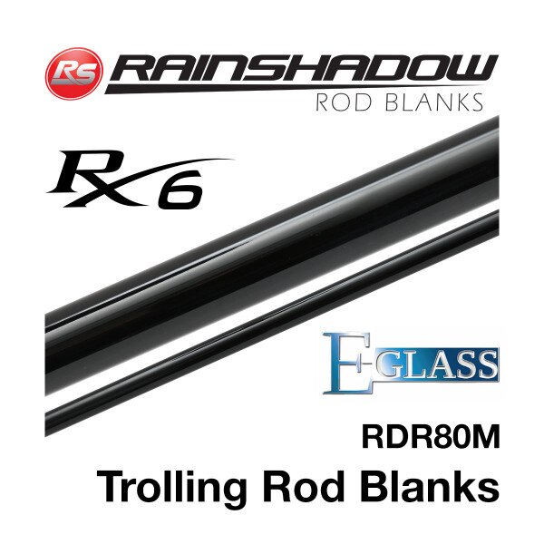 Rainshadow RDR80M E-Glass Telescopic Rod Blanks 8' Med Jann's