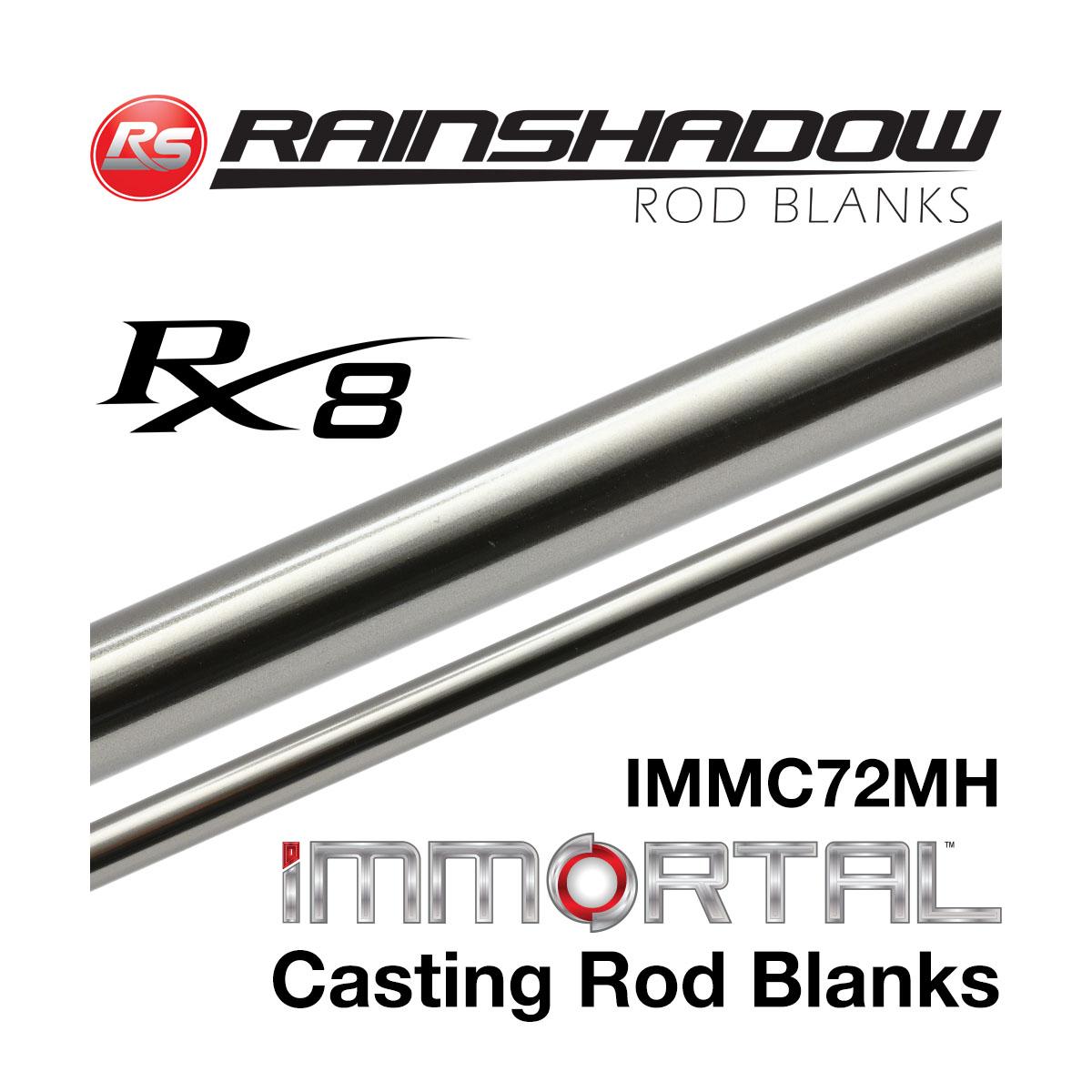 rainshadow blank shimano clarus hotshot rod RX8 RAINSHADOW IMMORTAL IMMC72MH 7'2
