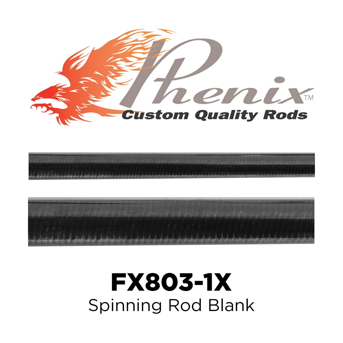 Phoenix Elixir Rod Phenix Elixir FX803-1X Telescopic Rod Blank| Jann's Netcraft
