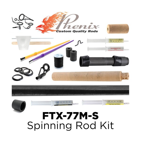 Phenix Feather FTX-77M-S Spinning Rod Kit | Jann's Netcraft