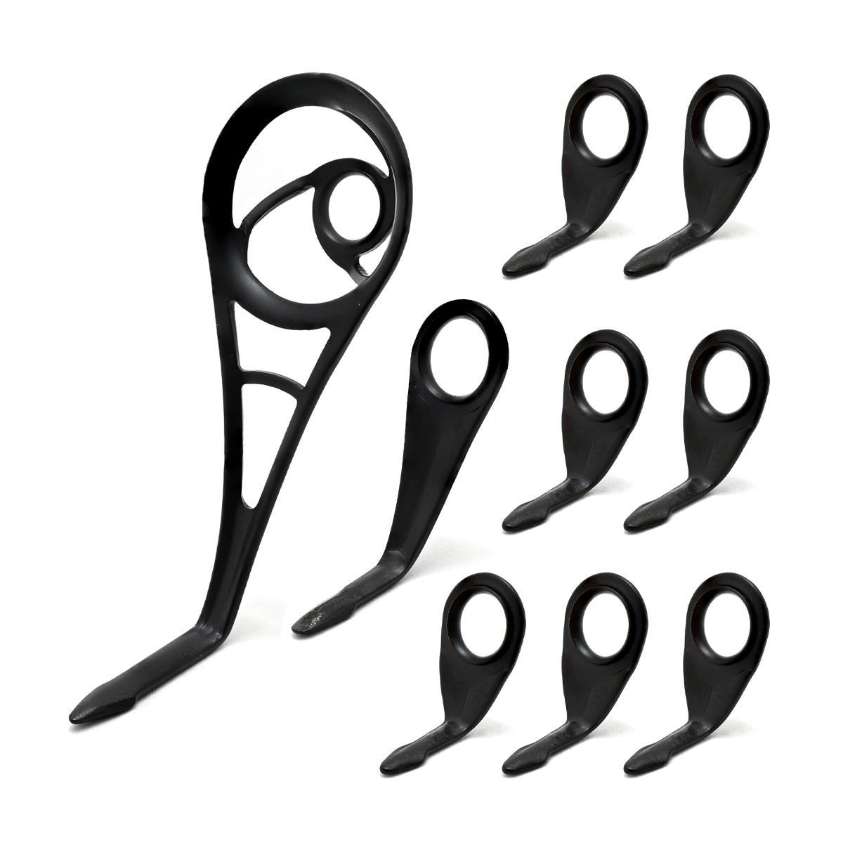 AWB AMERICAN TACKLE " BLACK " AIRWAVE GUIDE SETS IN CASTING OR SPINNING 