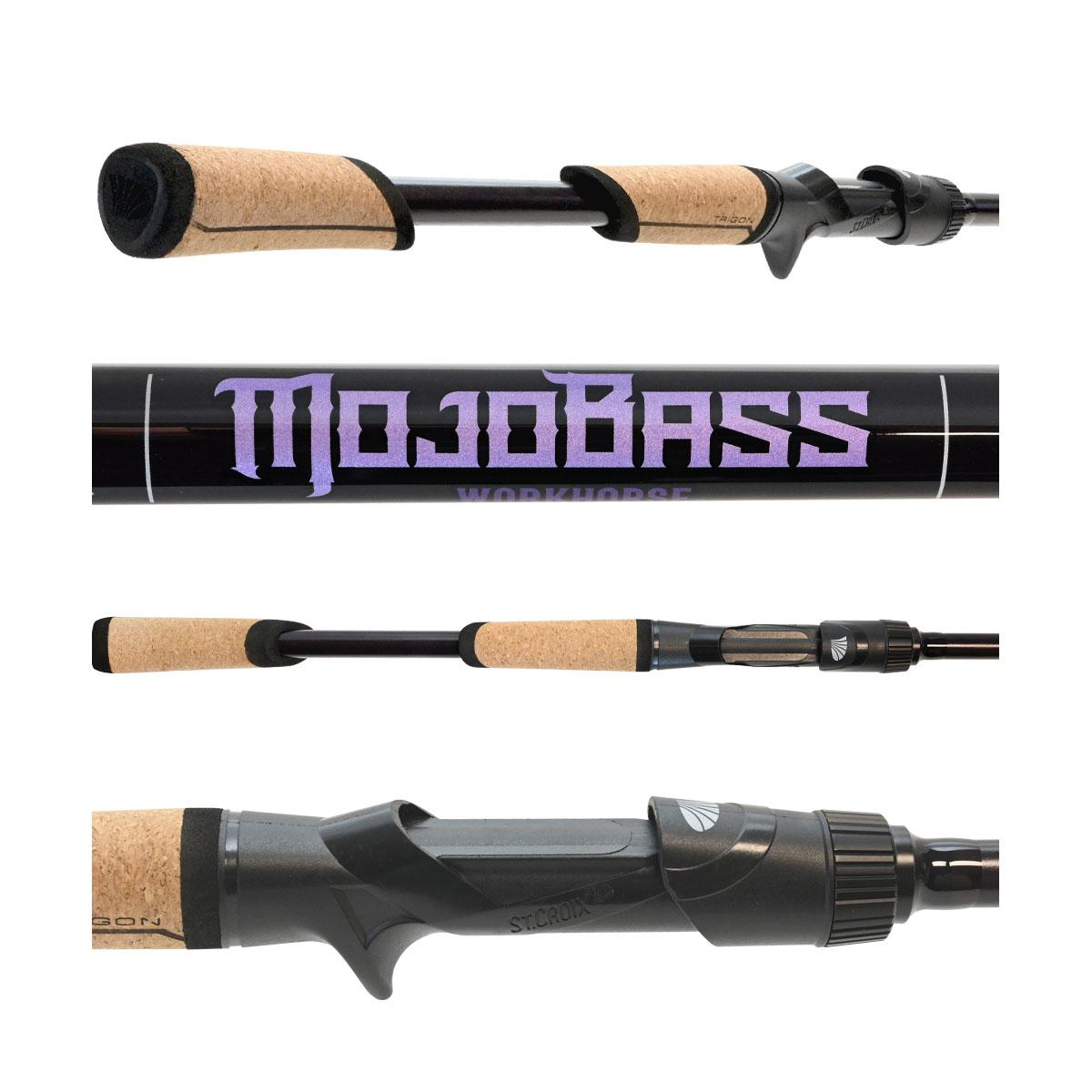 st croix bass mojo casting rod St. Rods Coyote Bait & Tackle the wide range of Mojo Bass TRIGON rods offers anglers the ability to elevate their craft and successfully put more fish at the end of your line and in the net. St Croix Mojo Bass Casting