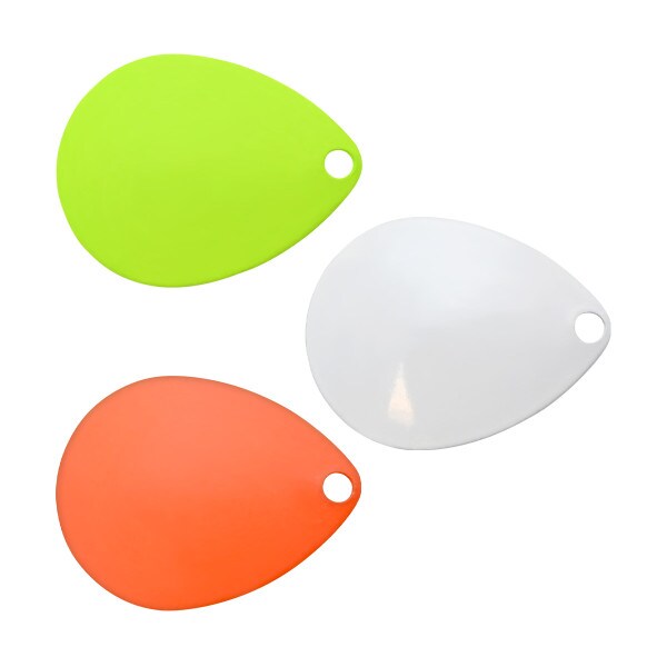 Colorado Spinner Blades Spinner Blades For Lure Making Kit, 25/60pcs Fishing Blades DIY Fishing Lure Making Supplies Inline Spinnerbait Walleye Rigs
