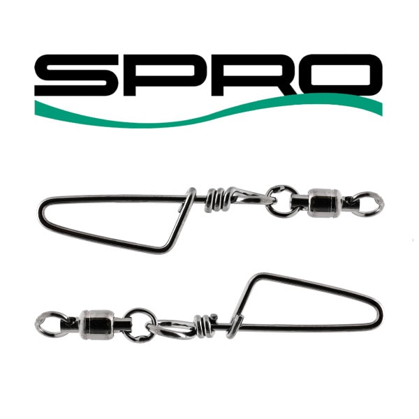 SPRO POWER BALL BEARING SWIVEL WITH COASTLOCK SNAP AND WELDED RINGS ...