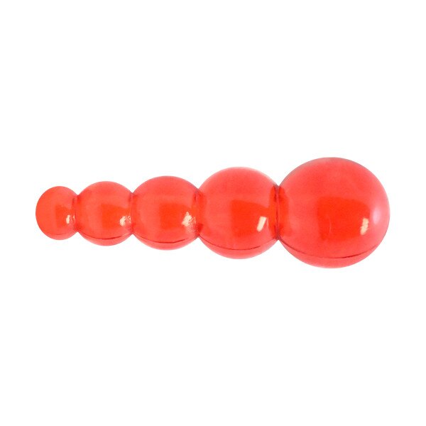 Lot De 50 Perles UV Rouges 18mm - Pour Fabrication De Leurres De Pêche Tournants (spinning) - Eau Douce