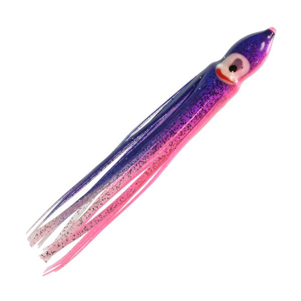 Leurre Souple P-Line Sunrise Squid (Paquet De 8) – Vert/Noir/Chart – 2-1/2″