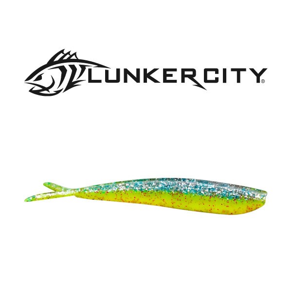Lunker City Fin-S Fish Soft Bait – Thin Profile Swimbait For Mimicking Baitfish (Lunker Fin S)