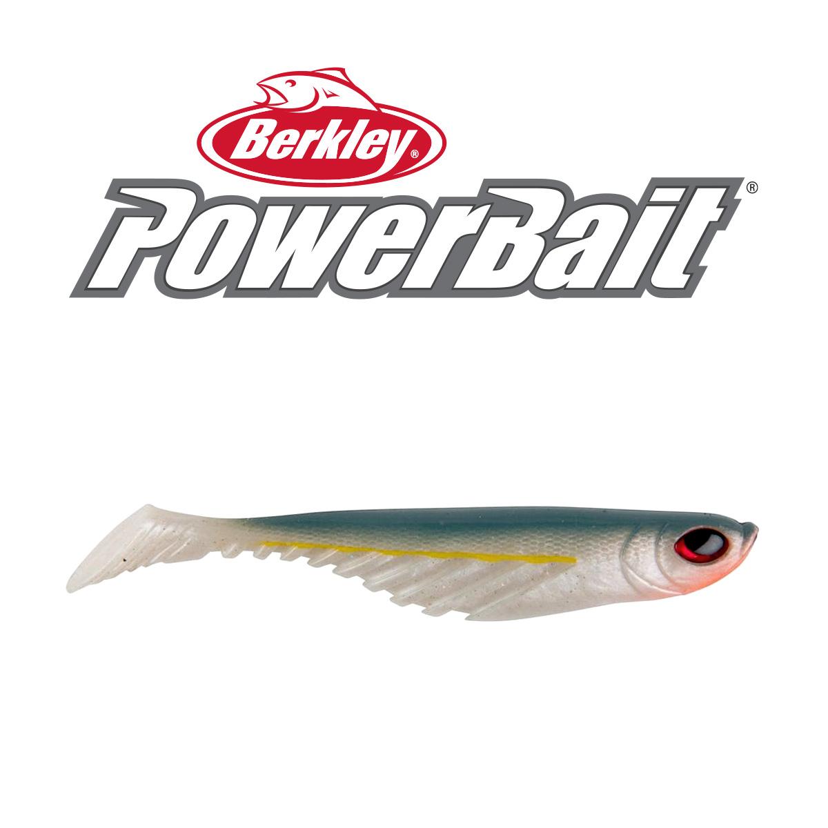 Soft Plastic Fishing Bait Berkley PowerBait Ripple Shad Fishing Lure Scent Impregnated 458620