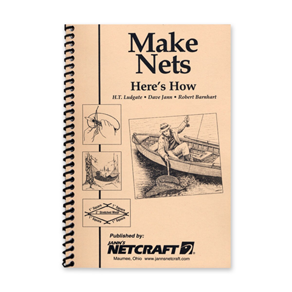Make Nets, Heres How to Make Nets Book, Netcraft Net Making Book | Jann ...