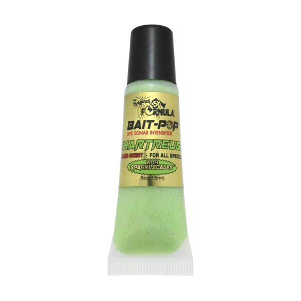 Fish de jeu Bait Pop - Intensificateur de sonar en direct parfumé Sparklscales .5 oz tube - Fish307
