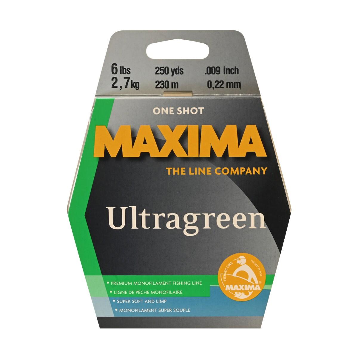 Maxima Fishing Line One Shot Spool, Chameleon, 6lb/250yd