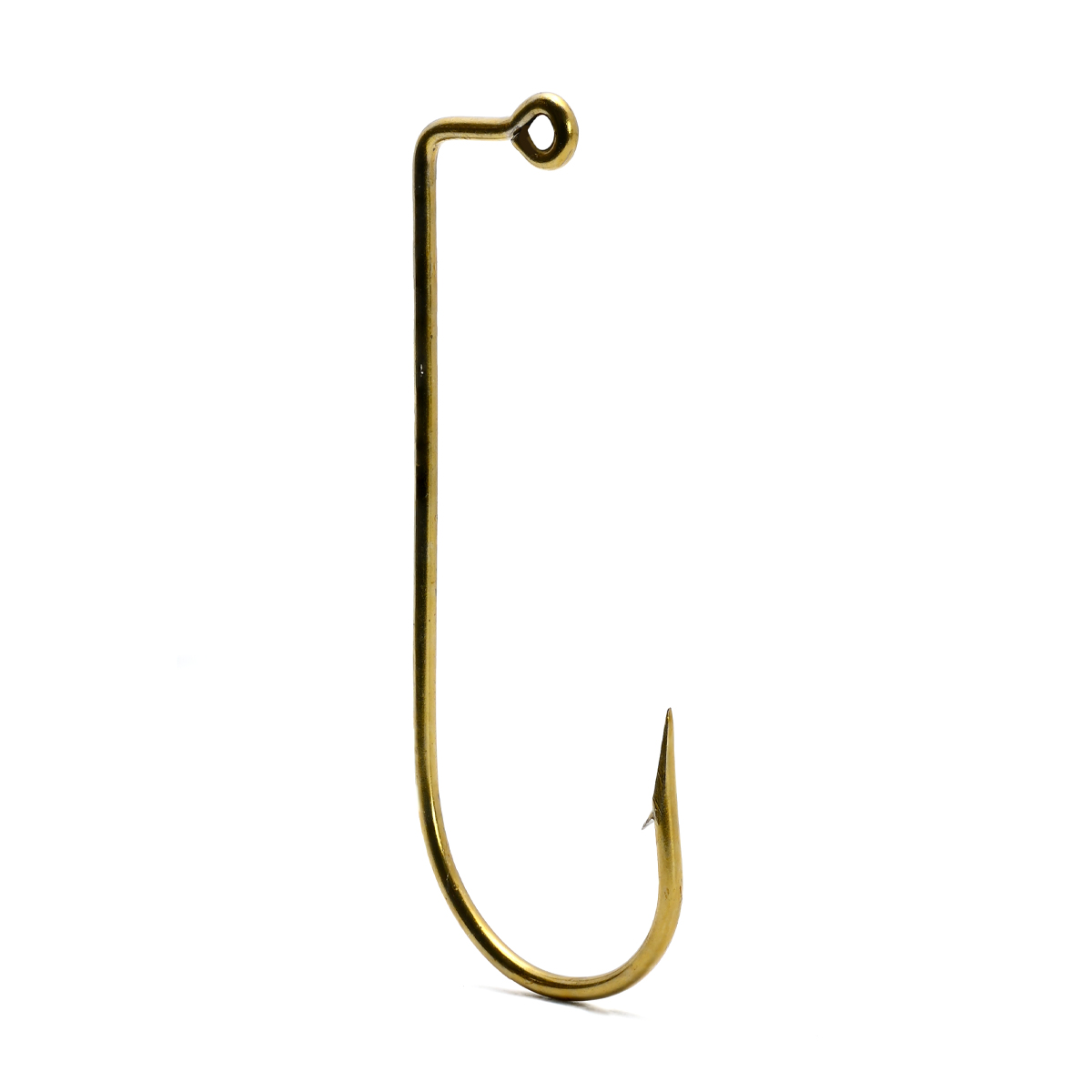Mustad 32756 Aberdeen Bronze Fish Hooks Size 1/0 90 Degree Jig 100 hooks 