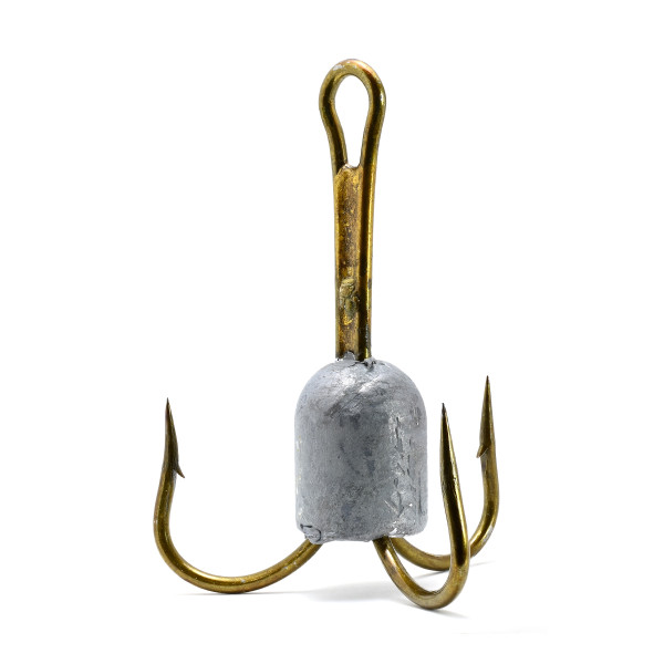 EAGLE CLAW WEIGHTED TREBLE HOOKS 4X STRONG