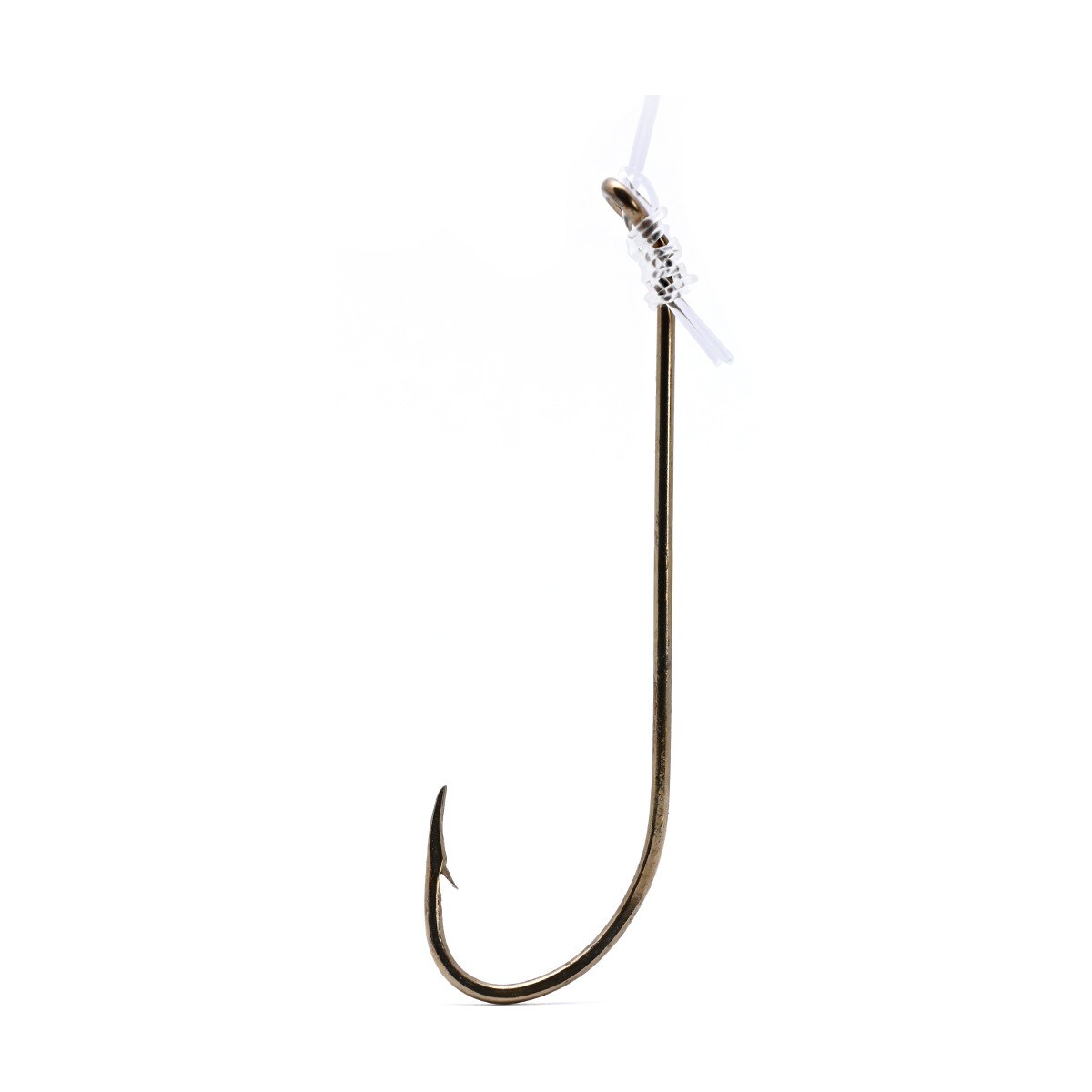 double fishing hook with open shank Mustad Classic Hook, Size 3/0, Shank, Nickel Mustad 7825-BR-8-50 Classic Double Hook