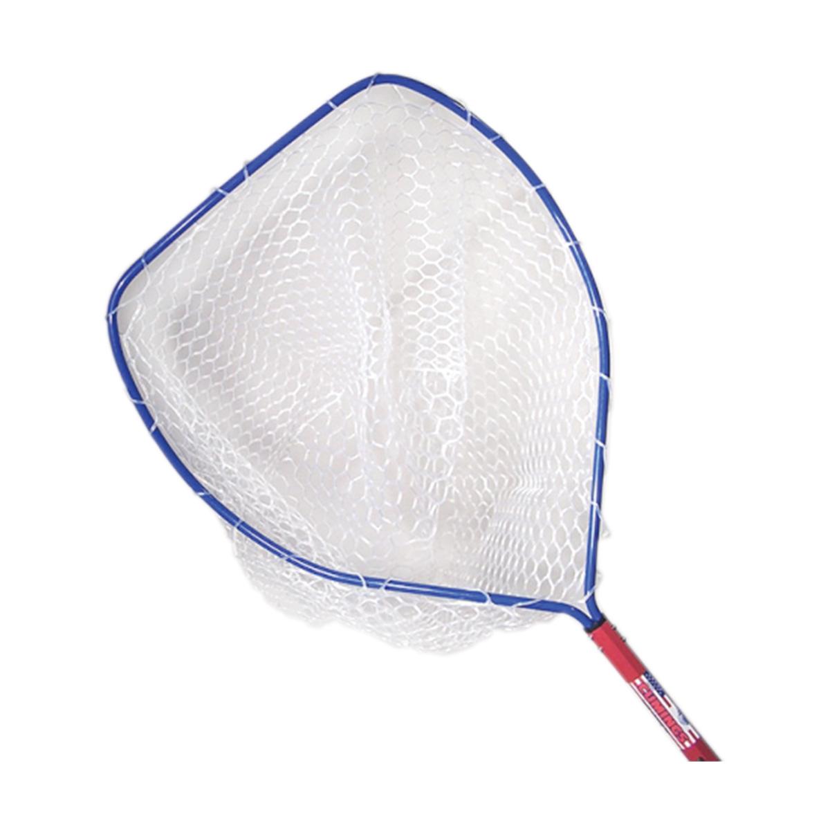 cummings fishing net adjustable ED CUMINGS RWB-OCT37-6-2PC RED WHITE AND BLUE LANDING NET