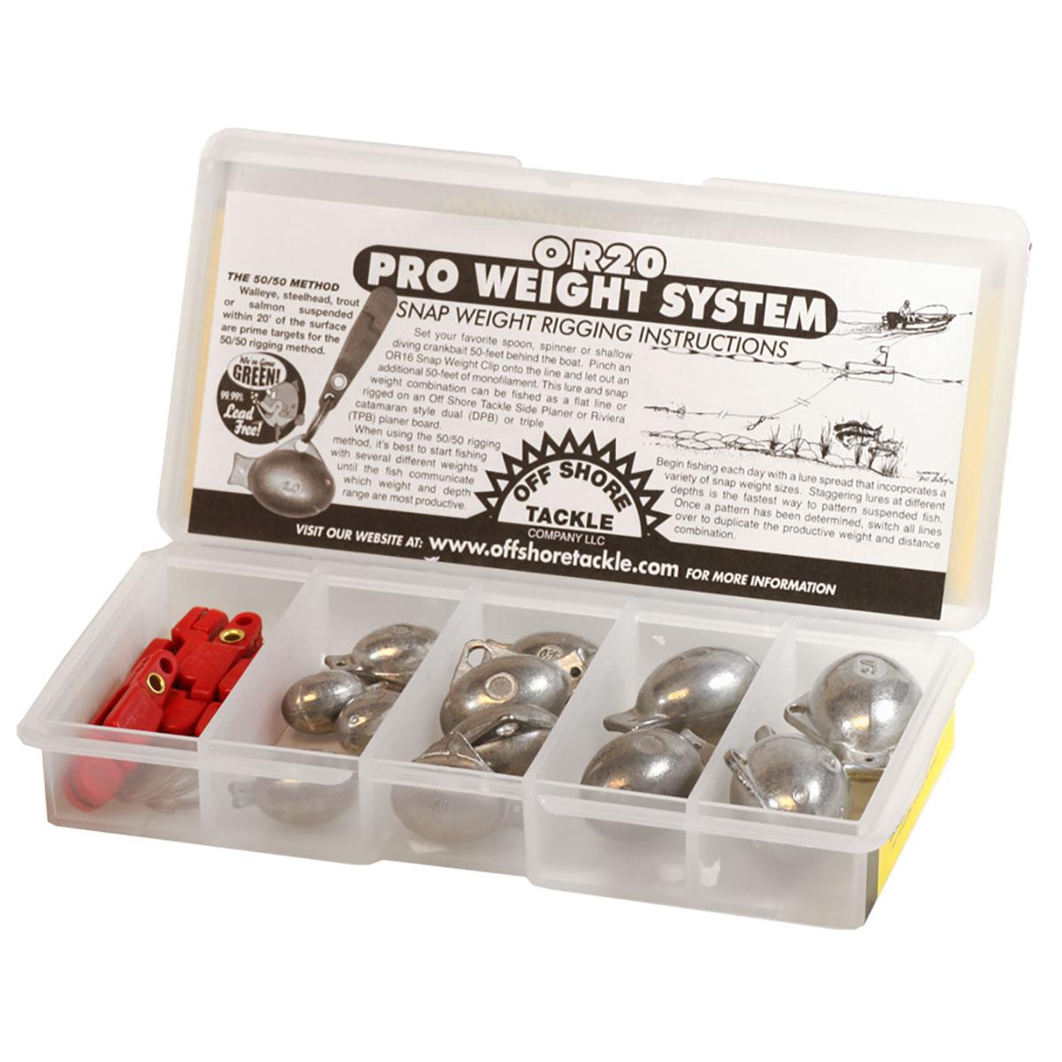 Off Shore OR20 Pro Weight System, In Line Trolling Kit Jann's