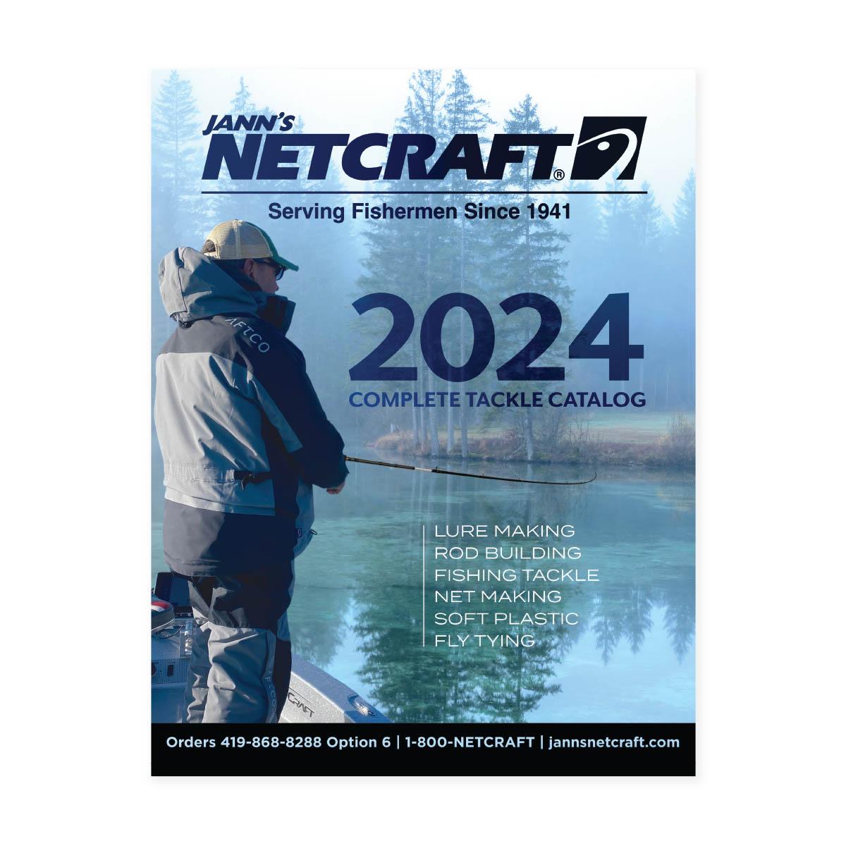 2024 Netcraft Fishing Tackle Catalog LURE MAKING, ROD BUILDING, FLY TYING