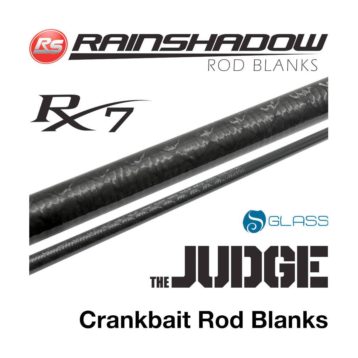Rainshadow Judge RX7 Crankbait Rod Blanks 