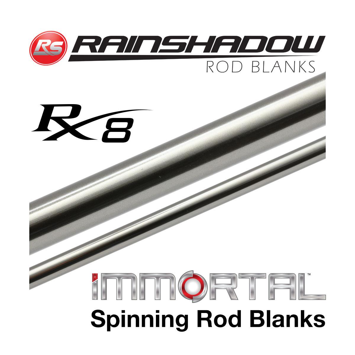 Rainshadow Immortal RX8 Spinning Rod Blanks 