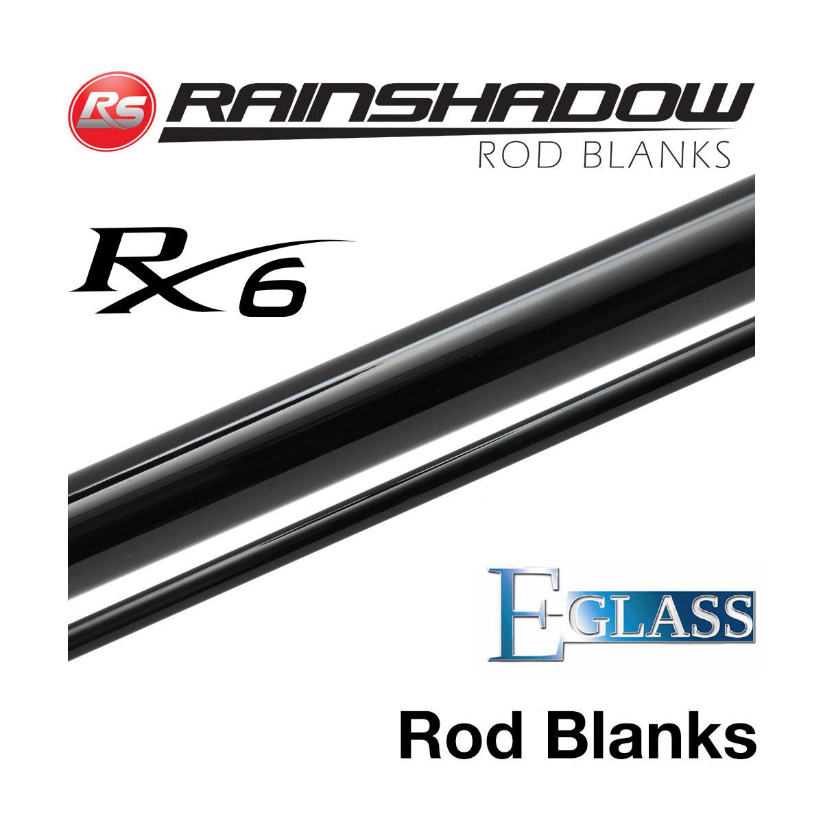 Rainshadow RX6 E Glass Rod Blanks