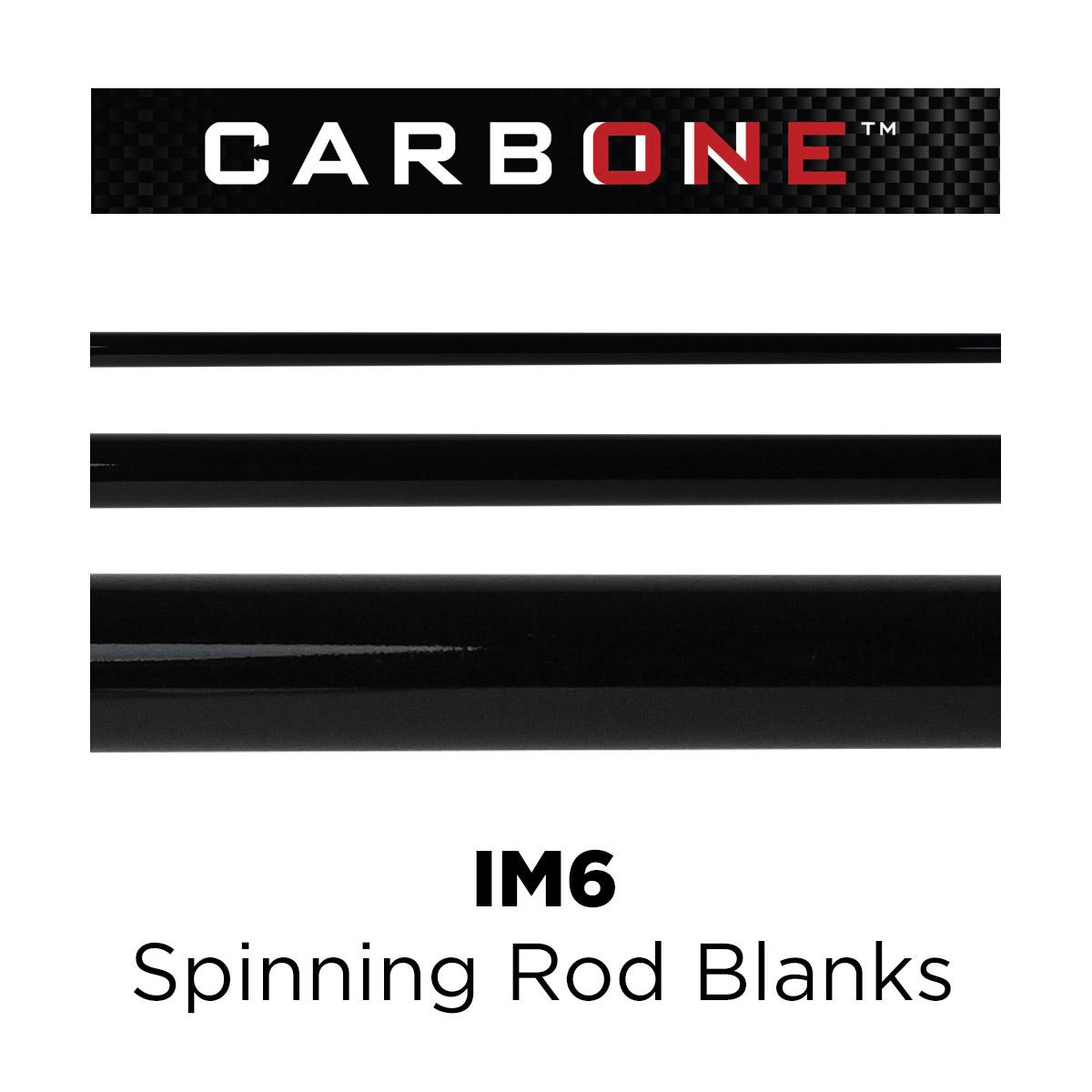 Carbon One IM6 Spinning Rod Blanks