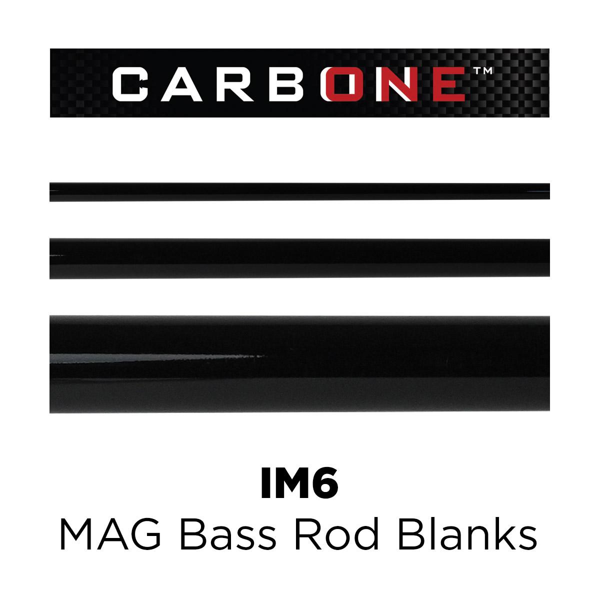 Carbon One IM6 Mag Bass Rod Blanks