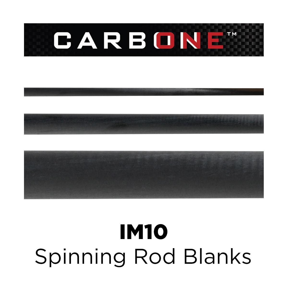 Carbon One IM10 Spinning Rod Blanks 