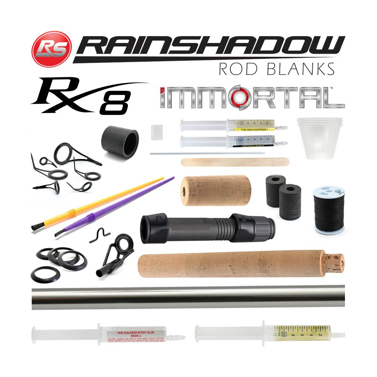 Rainshadow Immortal RX8 Spinning Rod Building Kits