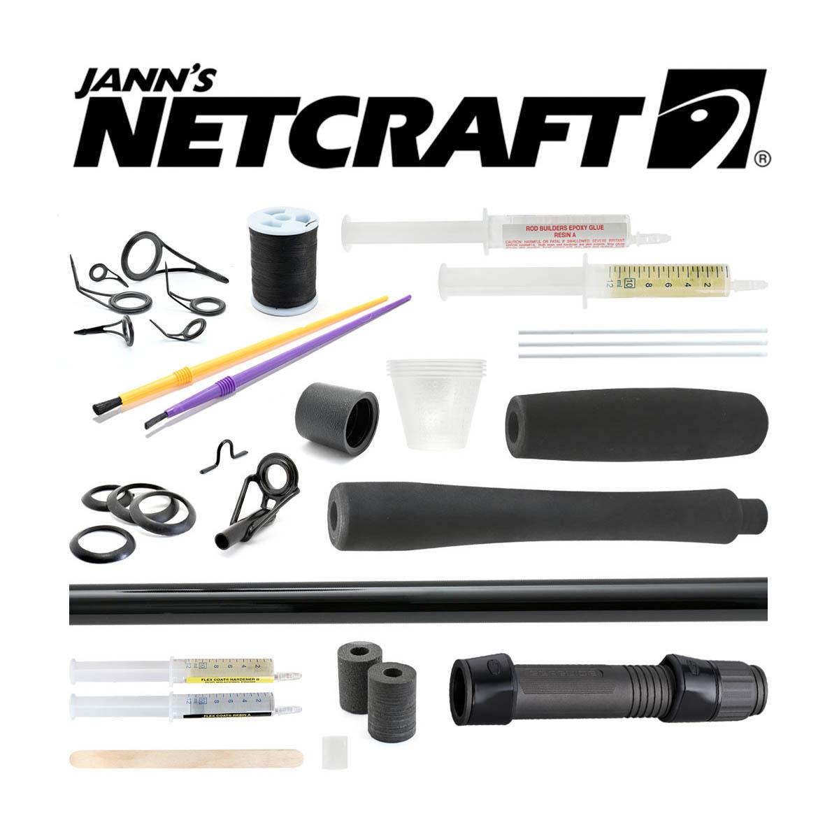 Netcraft Fiberglass Spinning Rod Building Kits