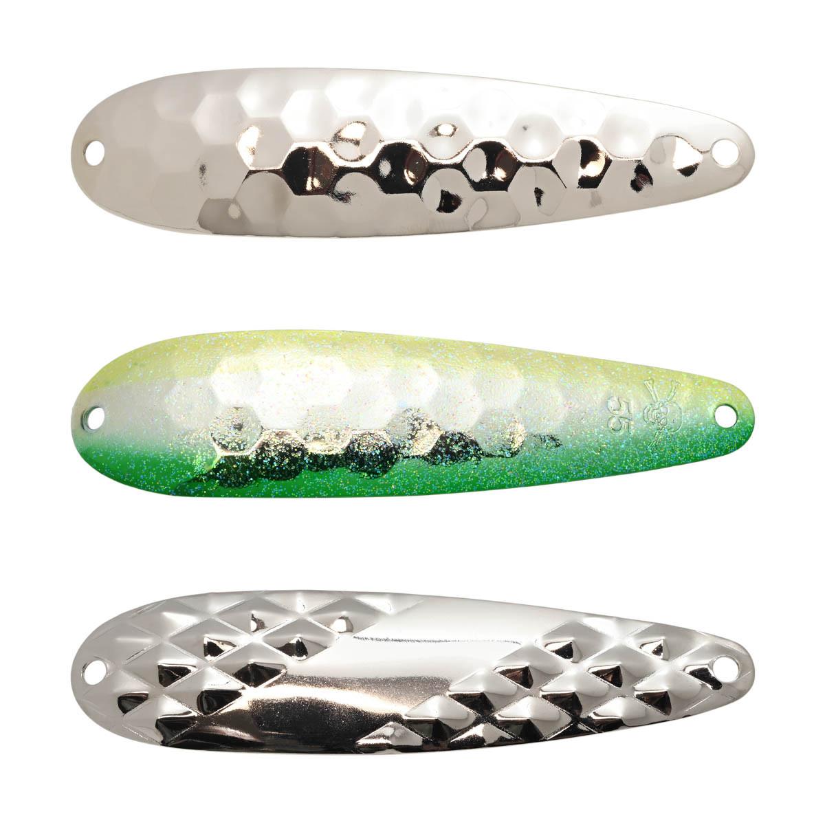 Details about   Spinn Craft Lures Crackle Spoon  Col#4 16g/65mm 